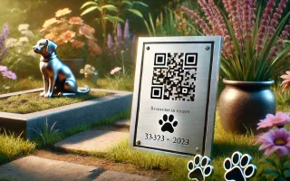 Pourquoi choisir une plaque commémoQRative pour vos animaux de compagnie ?